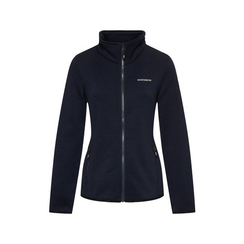 Nordberg Nordberg - Andrea Fleece Vest - Dames - Navy/Donkerblauw melange - Maat L