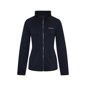 Nordberg Outdoor Chaleco polar Nordberg Andrea para mujer, azul marino/azul oscuro jaspeado, talla 4XL Nordberg Outdoor Chaleco polar Nordberg Andrea para mujer, azul marino/azul oscuro jaspeado, talla 4XL