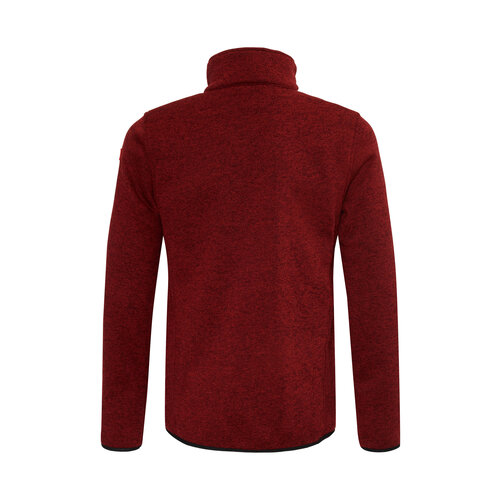 Nordberg Nordberg Frank Fleece Weste - Männer - Bordeaux Melange - Größe M