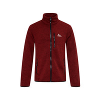 Nordberg Frank Fleece Vest - Men - Bordeaux Melange - Größe 4xl