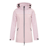 Nordberg Maddy - Softshell Outdoor Summer Jacket Ladies - Pink Stripe - Größe S