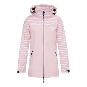 Nordberg Nordberg Maddy - Softshell Outdoor Summer Jacket Ladies - Pink Stripe - Size S