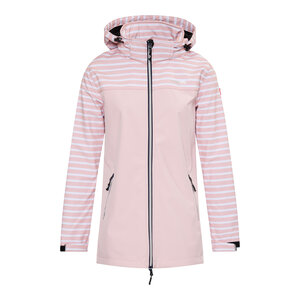 Nordberg Nordberg Maddy - Softshell Outdoor Summer Jacket Ladies - Pink Stripe - Size M
