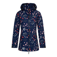 Nordberg Flower - Softshell Outdoor Zomerjas Dames - Navy - Maat S