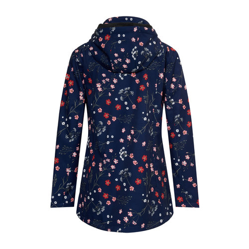 Nordberg Nordberg Flower - Softshell Outdoor Summer Jacket Dames - Navy - Taille M