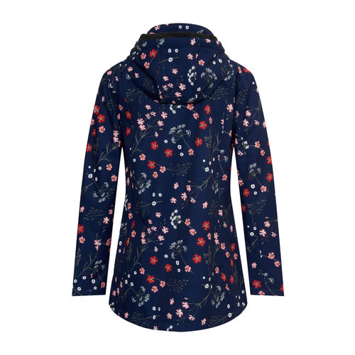 Nordberg Outdoor Nordberg Flower - Giacca estiva softshell da donna - Blu navy - Taglia XL