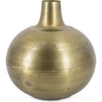 Vase metal gold - 30 x 30 cm