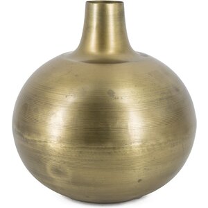 Vase Metal Gold - 30 x 30 cm