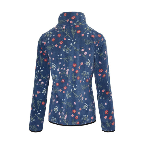 Nordberg Floor Fleece Weste - Damen - Navy Melange - Größe M