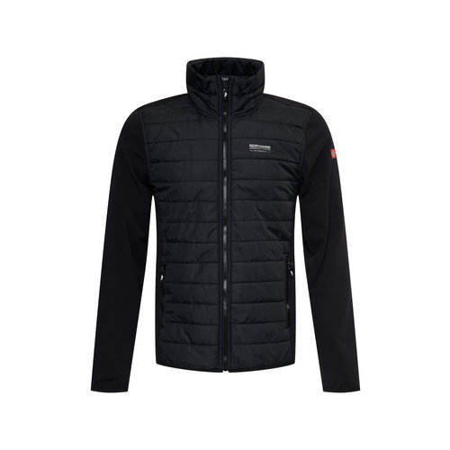 Nordberg Nordberg Tarik Fleece Vest - Heren - Zwart - Maat XXL Nordberg Nordberg Tarik Fleece Vest - Heren - Zwart - Maat XXL