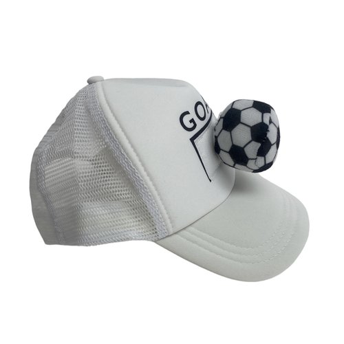 Fußball Cap Tor Ek/Weltmeister Fußball - Weiß