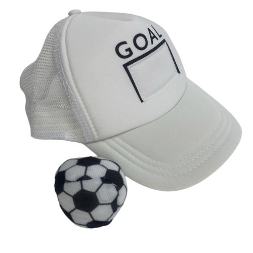 Football Cap Goal EK/World Cup football - White