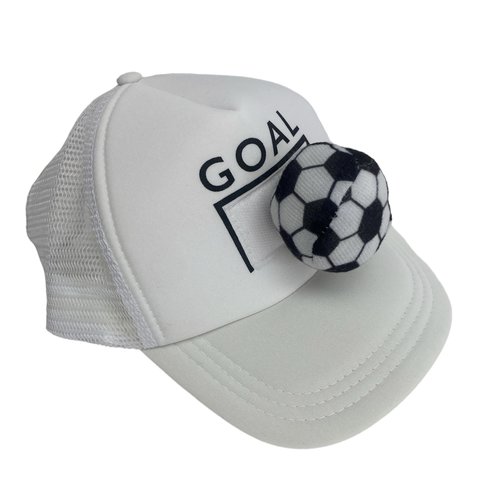 Fußball Cap Tor Ek/Weltmeister Fußball - Weiß