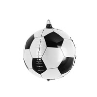 Championnat d'Europe en ballon en feuille / Coupe du monde noir / blanc - 60 cm