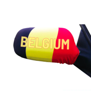 Auto mirror cover European Championship/World Cup football Belgium per 2