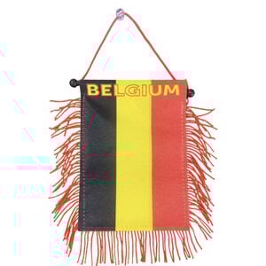 Bandiera con ventosa Campionato Europeo/Coppa del Mondo di Calcio Belgio
