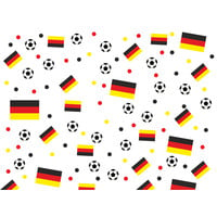 Tablecloth European Championship/World Cup Germany 180 x 140 cm