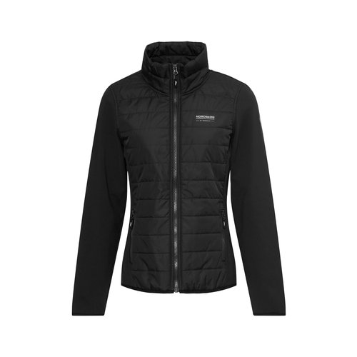 Nordberg Trine Fleece Vest - Zwart - Maat XXL