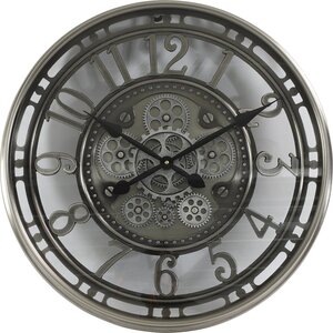 Countrfyfield Wall clock norris silver 50 cm