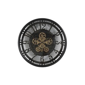 Wall clock norris black 50 cm