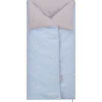 Don Algodon Wrapping Blanket Zoe Junior 75 x 65 cm Cotton Blue