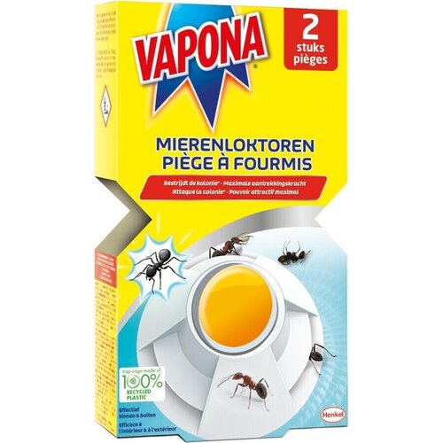 Vapona Vulcano Antslok Box - Insektenfalle - 2 Teile
