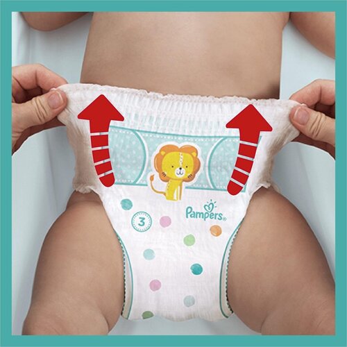 Pampers Pampers Baby -Dry Pants - Size 3 (6 to 11 kg) - Pack with 27 diaper pants