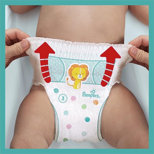 Pampers Pampers Baby-Dry Pants - Maat 3 (6 tot 11 kg) - Pak met 27 Luierbroekjes