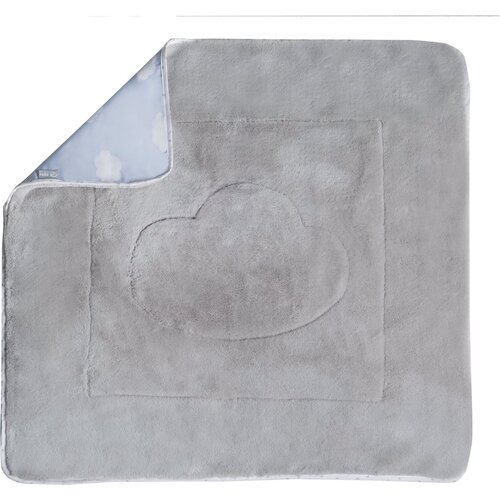 Roba Roba Deken Small Cloud 80 X 80 cm Katoen Blauw