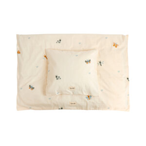 ROOMMATE Duvet cover Baby Bugs 140 x 200 cm with cushion 60 x 60 cm