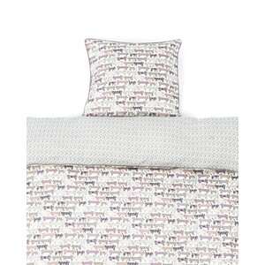 Smallstuff Funda Nórdica Bebé Gatitos/Flores 70 x 100 cm