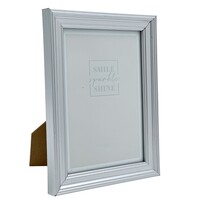 Photo frame silver 13 x 18 cm