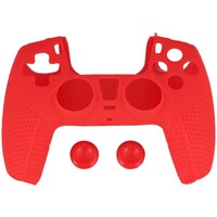 Battletron Skin Controller Rood - Geschikt voor PS5