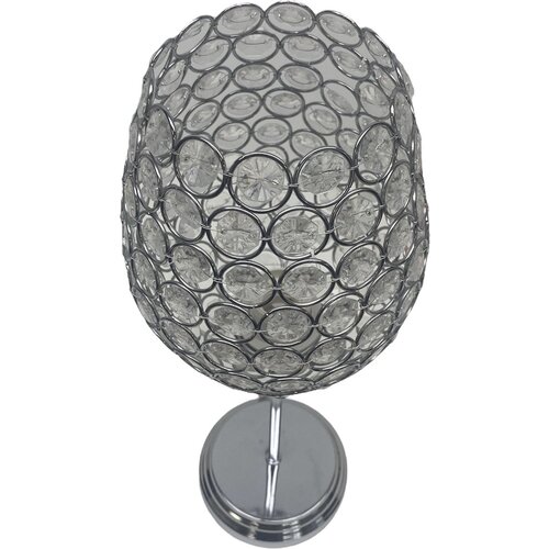 Table lamp crystal 16 x 41 cm