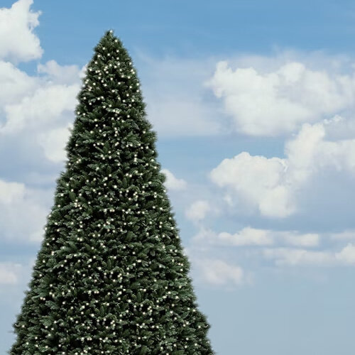 Alberi di Natale artificiali molto grandi