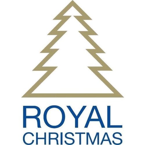 Royal Christmas Royal Christmas® Künstlicher Weihnachtsbaum Chicago 240 cm mit Schnee | inklusive LED-Beleuchtung