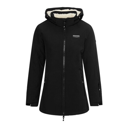 Nordberg Nordberg Teddy Winterjacke - Damen - Schwarz - Größe L