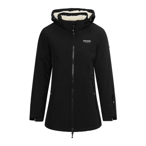 Nordberg Nordberg Teddy Winterjacke - Damen - Schwarz - Größe xxl