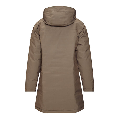 Nordberg Nordberg Helga - lange Winterjacke - Damen - Sand - Größe xl