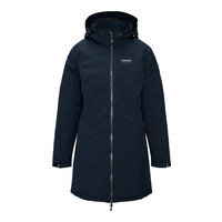 Nordberg Helga - Lange Winterjas - Dames - Navy - Maat L