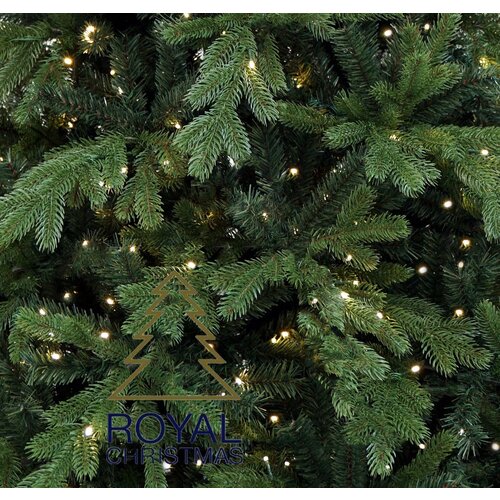 Royal Christmas Künstlicher Weihnachtsbaum Spitzbergen 180 cm mit LED + Smart Adapter