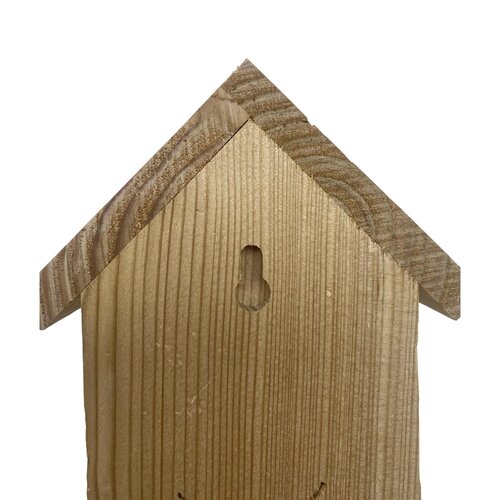 Birdhouse wood 12.5 x 13.5 x 18 cm