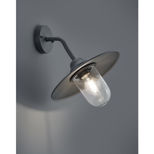 TRIO Trio Wall Lampe Anthracite Leuchten Brenta Ø30 cm