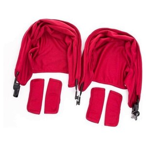 Baby Monsters Wózek dziecięcy Baby Monsters Sun Canopy Easy Twin Color Pack - Bordeaux