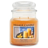 Village Candle - Peach Bellini - Medium Candle - 105 burning hours