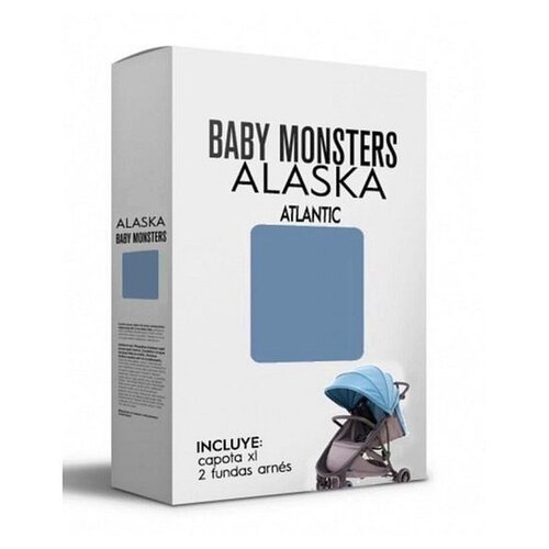 Baby Monsters Baby Monsters Sun Hood Pram Alaska Color Pack - Bleu
