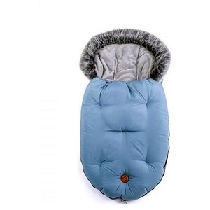 Baby Monsters Baby Monsters Footmuff Everest 51 x 105 cm Polyester Blue