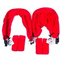 Baby Monsters Sun Hood Pram Easy Twin Color Pack rot
