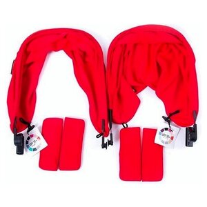 Baby Monsters Baby Monsters Zonnekap Kinderwagen Easy Twin Color Pack Rood