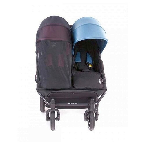 Baby Monsters Babyproben Mückennetz Easy Twin Black Black